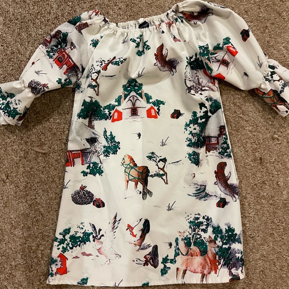 Girls Boutique Christmas Dress Size 5/6